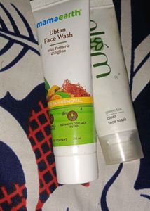 Combo Of Face Wash & Plum Green Tea Fac