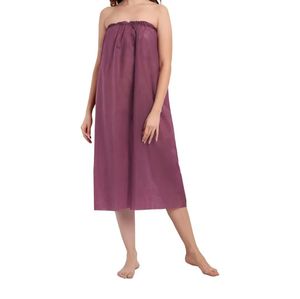 Purple Spa Wrap Dress