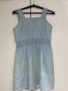 Button Denim Dress