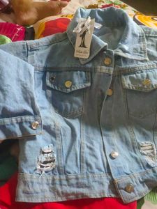 Distressed Denim Jacket