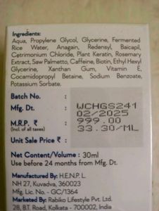 WishCare Hair Growth Serum