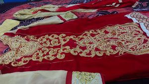Red &amp; Golden Suit