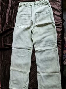 Denim Straight Jeans For Woman