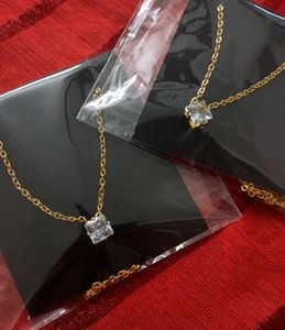 Elegant Crystal Pendant Necklace