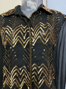 Embroidery Work &amp; Full Sequence One Piece