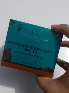 Pilgrim White Lotus Day Cream With spf50