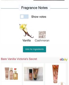 VS Bare Vanilla 10ml sample