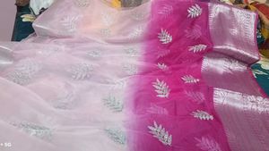 Party Wear Organza Saree