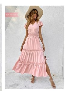 Slit Maxi Dress