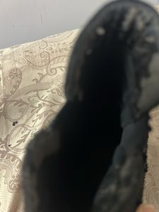 Black Glittery Boots