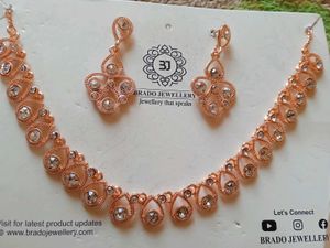 Brado Rose Gold Jewelry Set