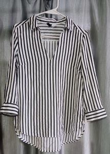 H&M Striped Blouse