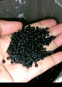 Black Beaded Bracelet