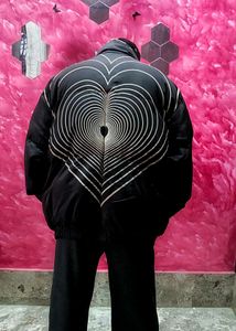 Stylish Black Puffer Jacket