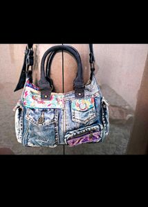 Desigual Denim Handbag