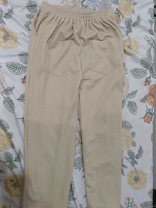 Women New Beige Trousers