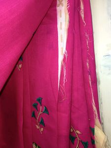 Peacock Design Saree