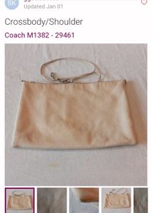 Coach crossbody/ shoulder bag