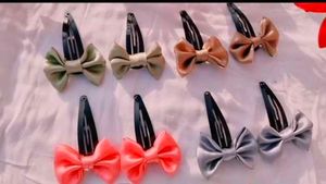 Little Bow Hair Clips