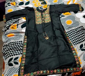 Beautiful Black Kurta