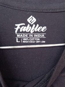 Black Full Sleeves Tshirt
