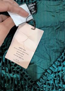 Green Velvet Tank Top..38 to 40