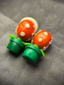 Mario Plant Earrings