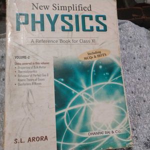 SL Arora Physics Class 11 Volume 2