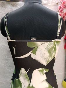 Unused Floral Print Bodycon Maxi