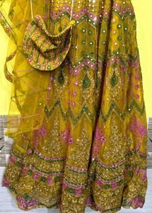 Yellow Lehenga Choli Set