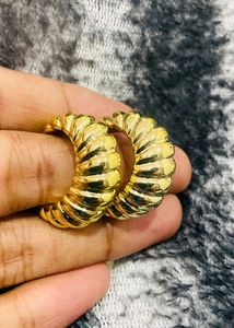 Gold Hoop Earrings