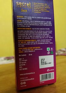 Secret Temptation Jazz Perfume