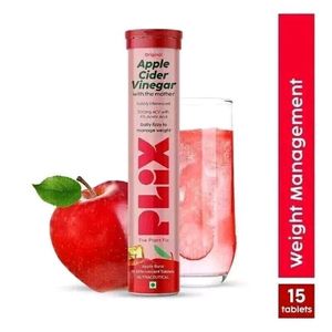 Plix Apple Cider Vinegar Effervescent Tablets