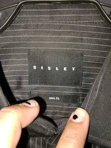 SISLEY Men&#39;s Check Shirt