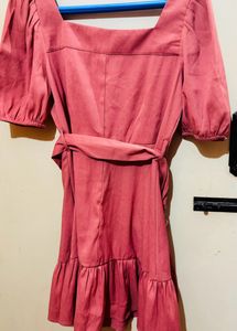 Dress With Belt