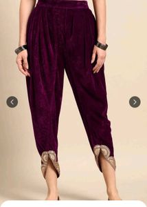 Stylish Velvet Palazzos
