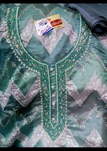 Organza Pakistani Suit