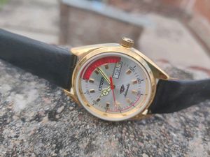 Citizen Automatic Vintage Watch Silver Colour Dial Japan Made Model No 8200 Working Condition Keep Accurate Time