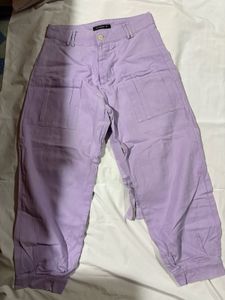 Lilac Cargo Pants