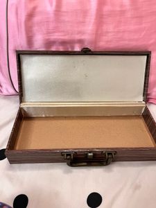 Glossy Wooden Finish Storage Box