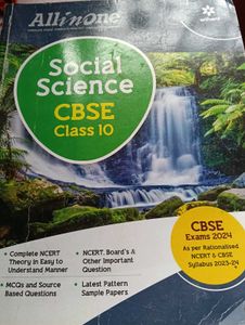 All in One Social Science CBSE Class 10
