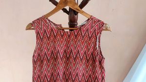 Indie Style Dress With Front Pockets