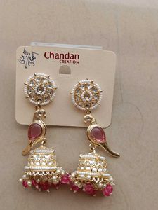 Chandan Creation Jhumka Earrings