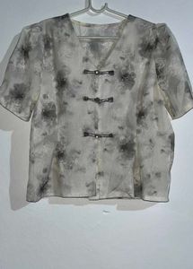 Floral Print Blouse