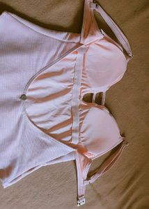 Striped One-Piece Hotie Swimsuit For Women 🔥 🎀♥
