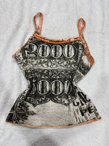 Y2k Graphic Cami Top