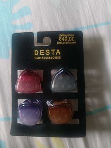 Combo Of 5 Clips, Desta Hair Claw