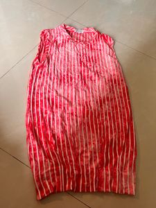 Red Long Top