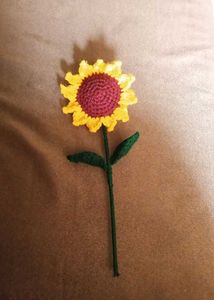 Crochet Sunflower Bouquet