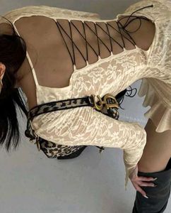 Lace Bodycon Mini Dress🩰🐮🦪🐚🦢